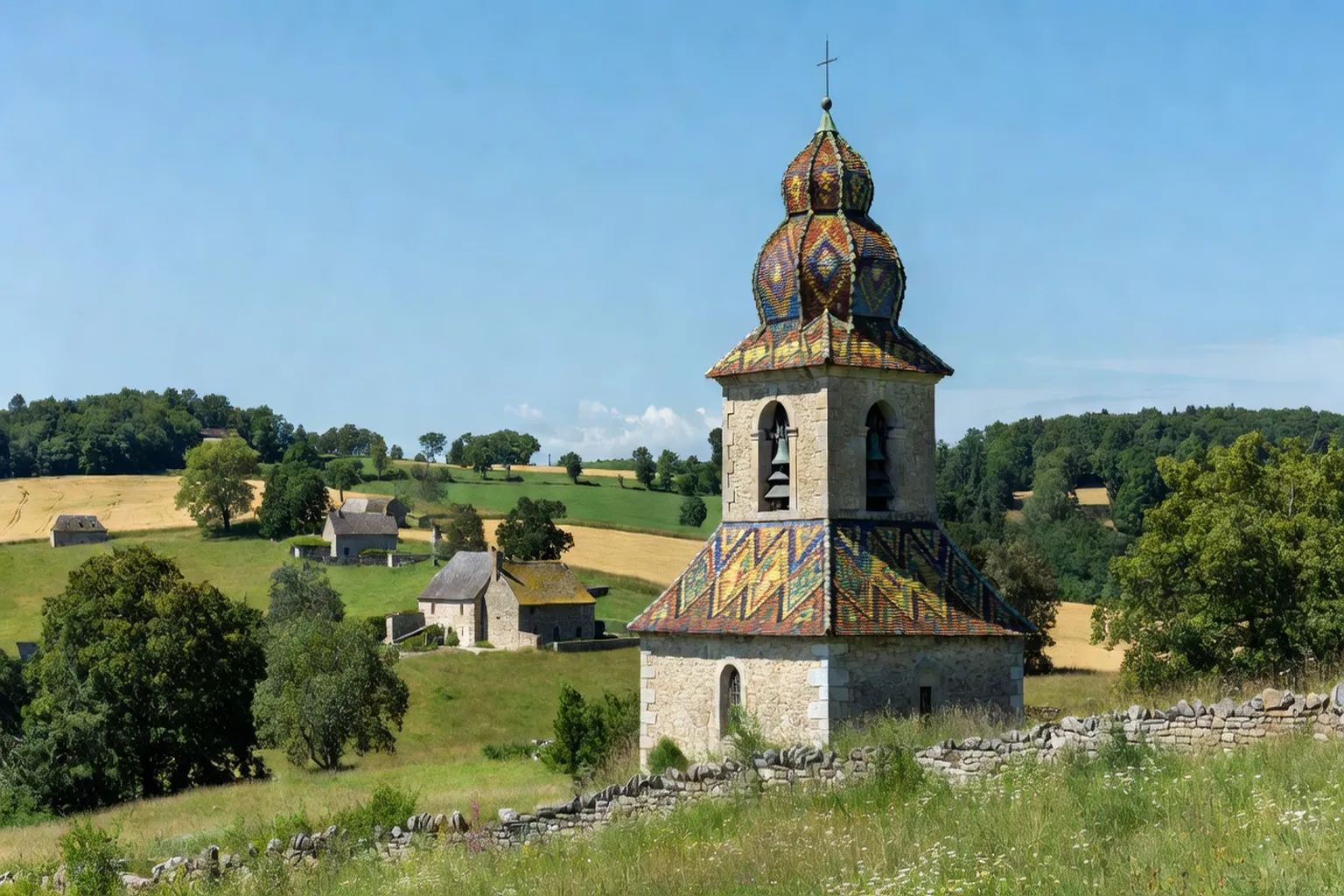 Églises et clochers comtois du canton de Quingey : panorama d'un patrimoine religieux rural