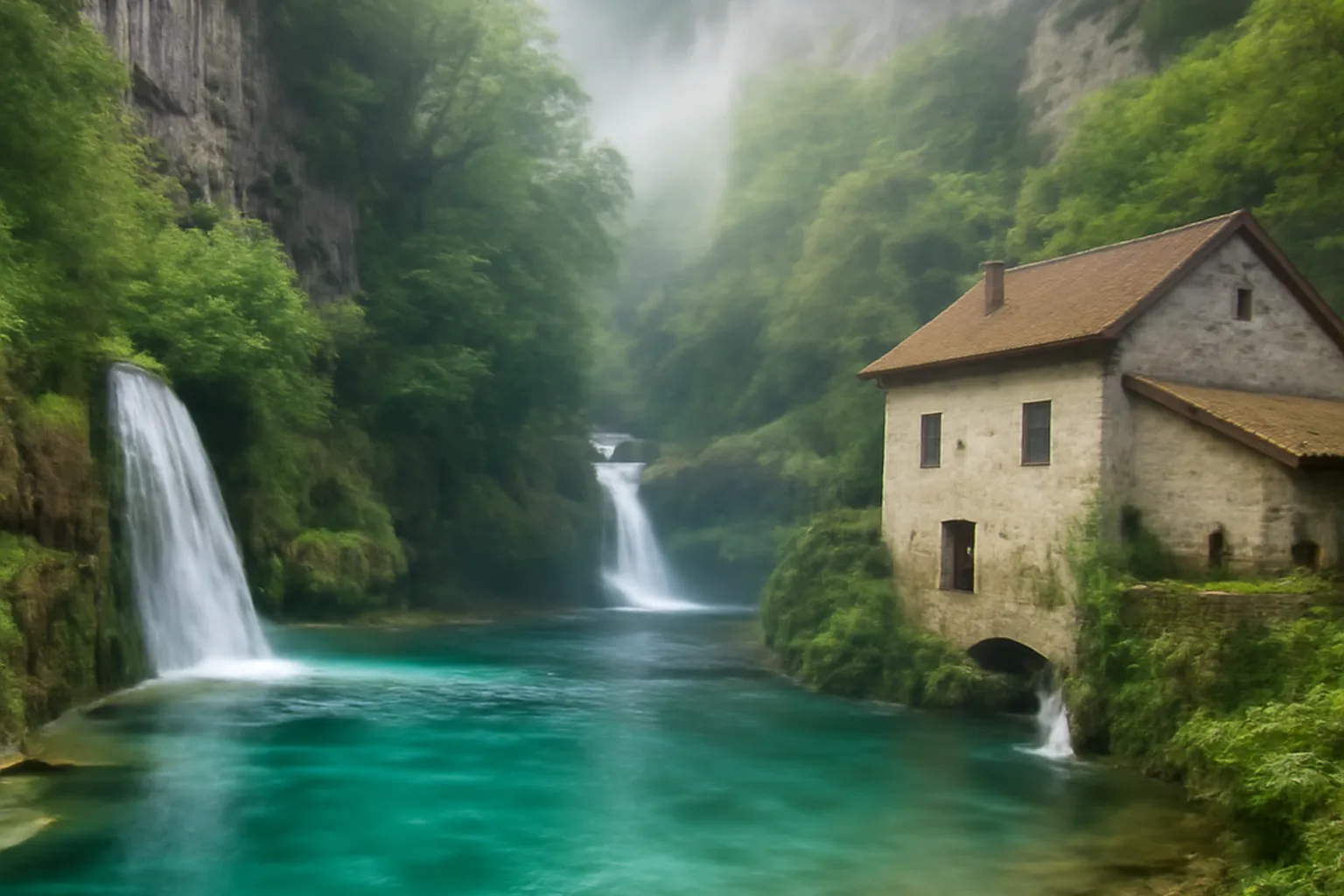 La Loue, rivière du Doubs