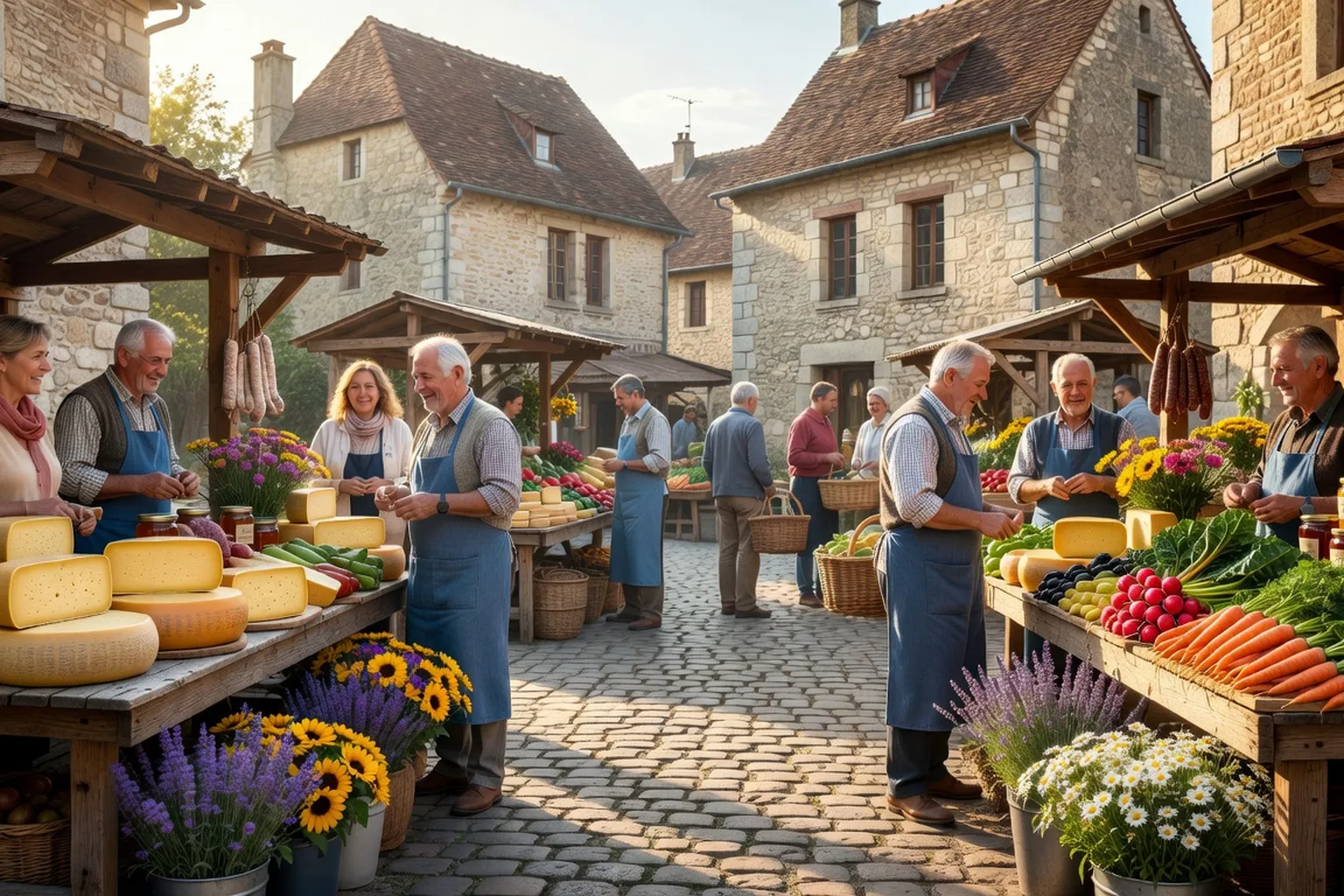 Marchés locaux et producteurs du canton de Quingey