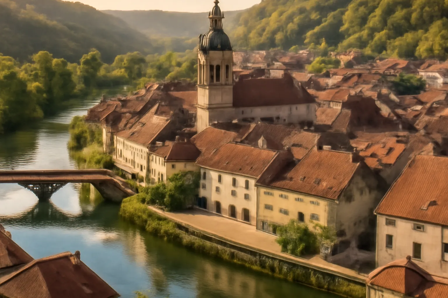 Quingey, commune du Doubs
