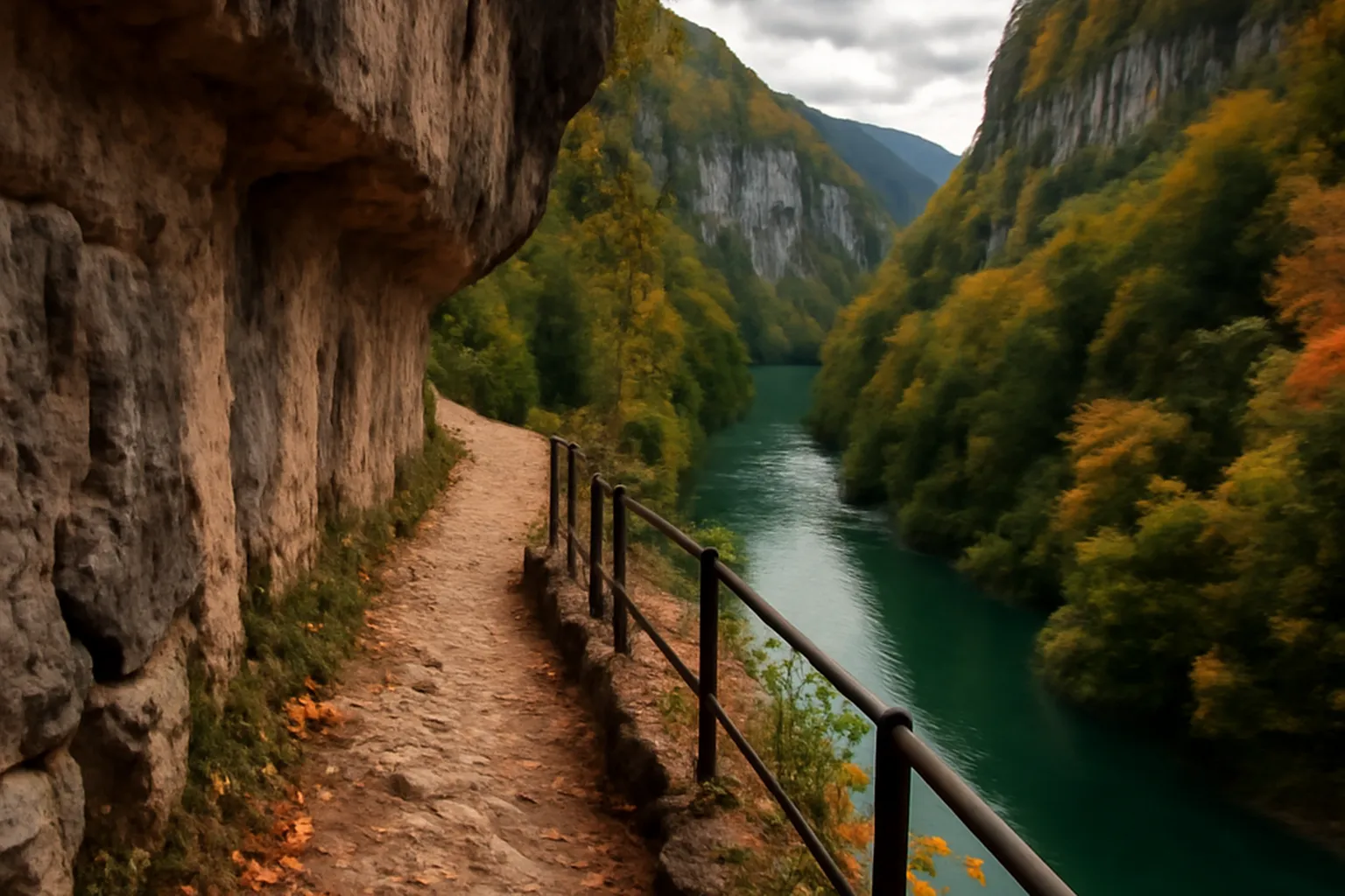 Randonnée dans les gorges de la Loue — guide et itinéraire
